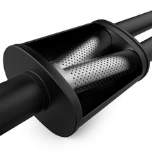 Cargar imagen en el visor de la galería, MagnaFlow SYS Cat-Back 2018 Ford Mustang GT 5.0L Competition Dual Exit Black 4in Tips