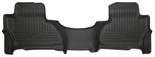 Cargar imagen en el visor de la galería, Husky Liners 15 Cadillac Escalade ESV WeatherBeater Revestimientos de piso para segundo asiento negro