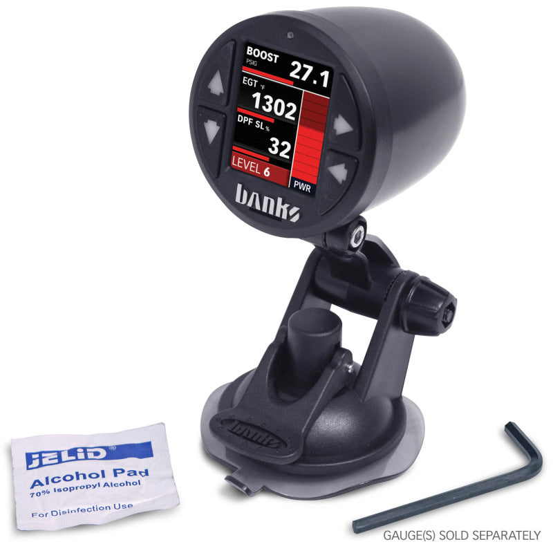 Kit de cápsulas de calibre único de 52 mm Banks Power con base adhesiva