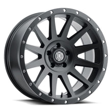 Cargar imagen en el visor de la galería, ICON Compression 20x10 5x150 -19mm Offset 4.75in BS 110.10mm Bore Satin Black Wheel