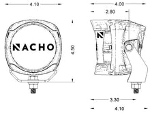 Cargar imagen en el visor de la galería, ARB Nacho 4in Offroad / SAE Combo White LED Light