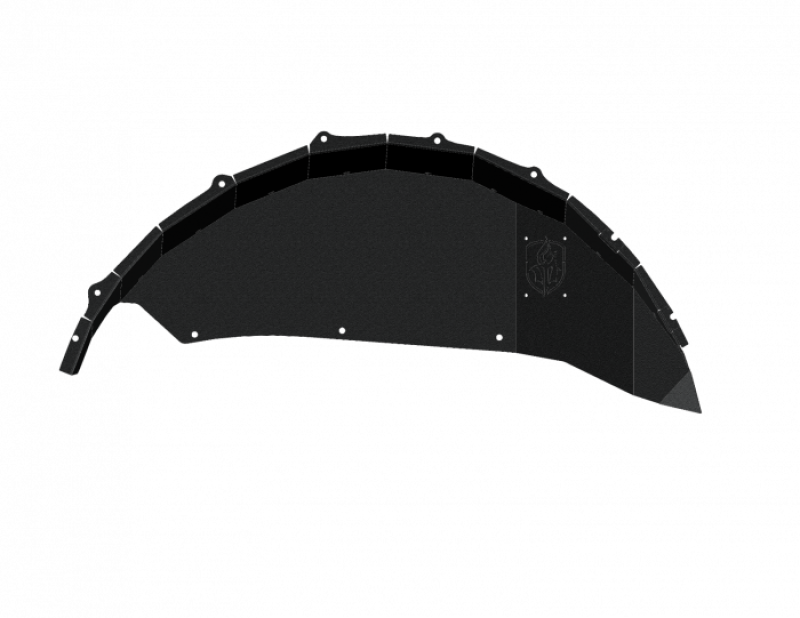 Road Armor 18-20 Jeep Wrangler JL Stealth Guardabarros trasero Body Armor - Acero negro