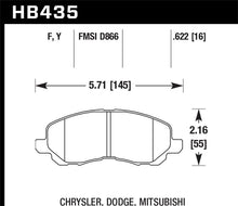 Cargar imagen en el visor de la galería, Hawk 00-05 Eclipse GT LTS Street Front Brake Pads