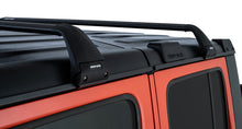 Cargar imagen en el visor de la galería, Rhino-Rack 07-22 Jeep Wrangler JK/JL 4 Door Hard Top Vortex SG 2 Bar Roof Rack - Black