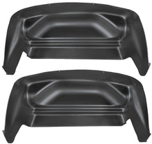 Cargar imagen en el visor de la galería, Husky Liners 07-13 Chevy/GMC Silverado/Sierra Black Rear Wheel Well Guards