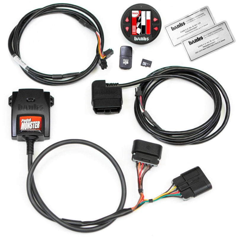 Refuerzo de sensibilidad del acelerador Banks Power Pedal Monster con iDash Datamonster - 07-19 Ram 2500/3500