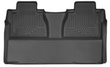 Husky Liners 14-16 Toyota Tundra CrewMax Cab Pickup X-Act Contour Negro Revestimiento de piso para segundo asiento