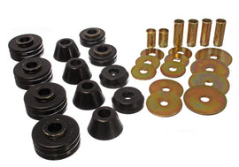 Energy Suspensión 73-80 GM 1/2 Ton C-10/C1500 Pick Up 2WD Juego de montaje de cuerpo negro (cabina)