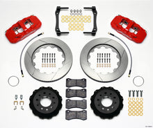 Cargar imagen en el visor de la galería, Wilwood AERO4 Rear Kit 14.25in Red 2014-Up Corvette C7 w/Lines