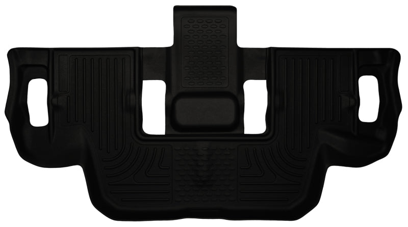 Husky Liners 09-13 Ford Flex WeatherBeater Revestimiento de piso para tercer asiento, color negro