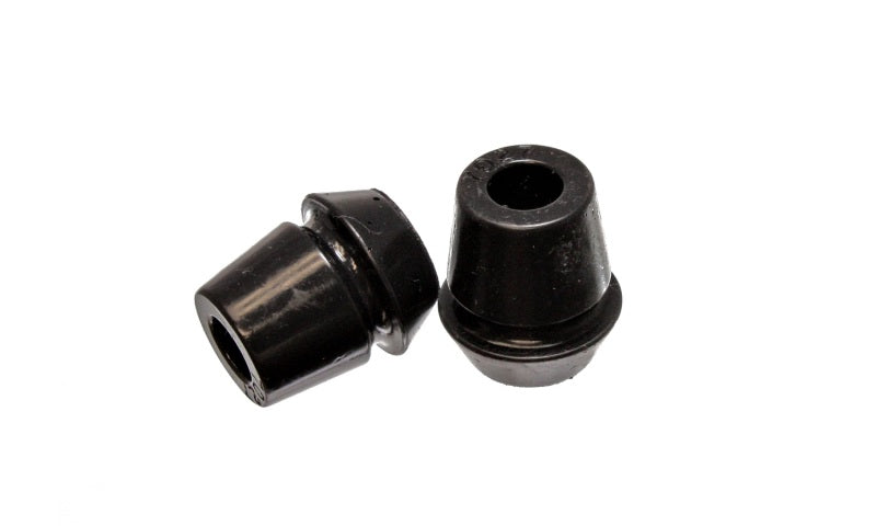 Energy Suspensión 62-65 Chrysler Dart/Demon/Duster/Valiant Juego de bujes de varilla de puntal delantero negro