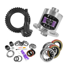 Cargar imagen en el visor de la galería, Yukon 9.75in Ford 3.55 Rear Ring &amp; Pinion Install Kit 34 Spline Positraction Axle Bearings