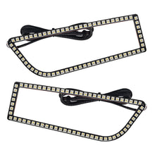 Cargar imagen en el visor de la galería, Oracle 1421 Polaris RZR 900/1000 Turbo Dynamic RGB+A Seq Turn Signal Headlight Halo KitSEE WARRANTY