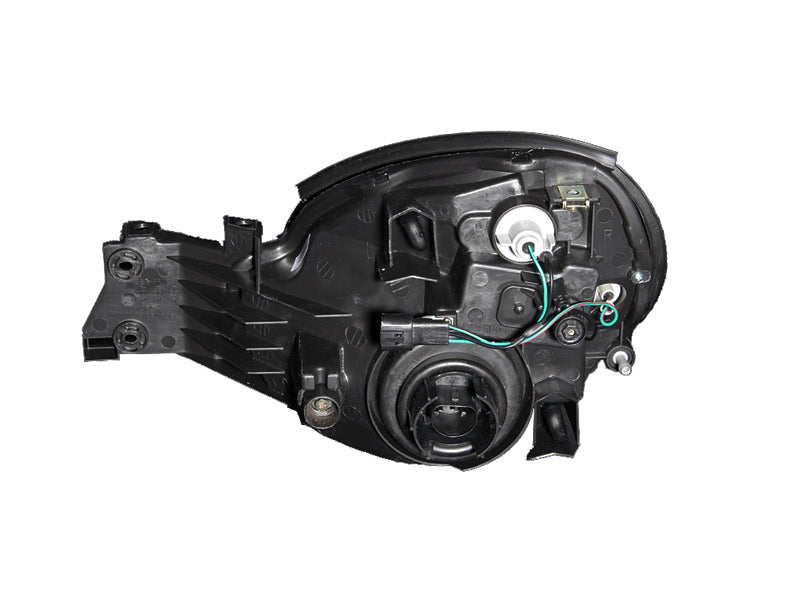ANZO 2002-2003 Subaru Impreza Faros delanteros de cristal, color negro