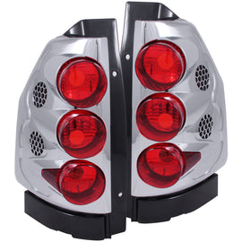 Luces traseras ANZO 2002-2008 Gmc Envoy cromadas