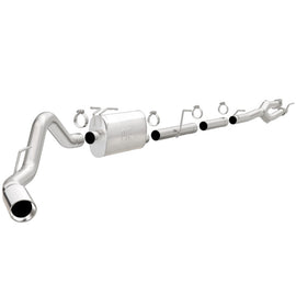 MagnaFlow Sys C/B 11-15 Ford Super Duty F250 6.2L EC CC, SS 3.5 pulg. Extensión lateral de paso trasero simple Punta de 5 pulg.