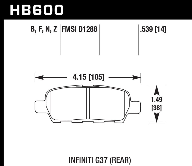 Halcón Infiniti G35 Sport/G37 / 08-10 Nissan Rogue / 07-09 Sentra SE-R / 10 Sentra SE-R M/T HPS Street