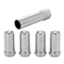 Cargar imagen en el visor de la galería, McGard Wheel Lock Nut Set - 4pk. (Tuner / Cone Seat) 1/2-20 / 13/16 Hex / 1.60in. Length - Chrome