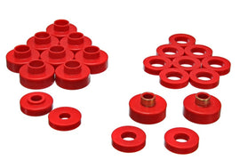 Soportes de carrocería Energy Suspensión Cj5-7 - Rojo