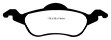 Cargar imagen en el visor de la galería, EBC 00-04 Ford Focus 2.0 Pastillas de freno delanteras Redstuff