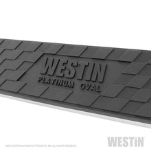 Cargar imagen en el visor de la galería, Westin 19-22 Chev/GMC Silverado/Sierra 1500 DC (No 2019 Ltd) Platinum 4 Oval Nerf Step Bars - Blk