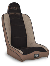 Cargar imagen en el visor de la galería, PRP Daily Driver High Back Suspension Seat (Two Neck Slots) - Tan / Black