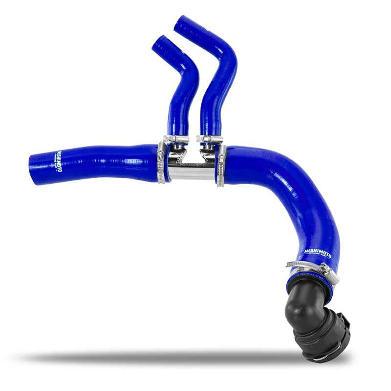 Mishimoto 11-14 Ford F-150 3.5L EcoBoost / 2.7L V6 Kit de manguera de refrigerante de silicona - Azul