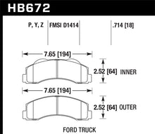 Cargar imagen en el visor de la galería, Hawk 10-14 Ford F-150 Front Super Duty Brake Pads