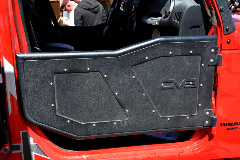 DV8 Offroad 07-18 Jeep Wrangler Jk Puertas de roca