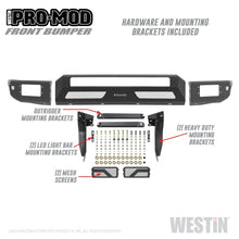 Cargar imagen en el visor de la galería, Westin 16-20 Toyota Tacoma Pro-Mod Front Bumper