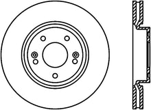 Cargar imagen en el visor de la galería, StopTech 09-18 Kia Forte Cryo Front Right Slotted Sport Brake Rotor
