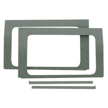 Cargar imagen en el visor de la galería, DEI 18-23 Jeep Wrangler JL 4 puertas Boom Mat embellecedor de ventana lateral trasera - 4 piezas - Gris