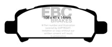 Cargar imagen en el visor de la galería, EBC 01-02 Subaru Impreza 2.0 Turbo WRX Pastillas de freno traseras Bluestuff