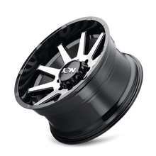 Cargar imagen en el visor de la galería, ION Type 143 20x9 / 6x135 BP / 18mm Offset / 87.1mm Hub Black/Machined Wheel