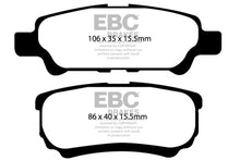 Load image into Gallery viewer, EBC 11-14 Chrysler 200 2.4 Ultimax2 Rear Brake Pads