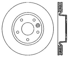 Cargar imagen en el visor de la galería, StopTech Sport Slotted (CRYO) 06-17 Land Rover Range Rover Sport Front Right Rotor