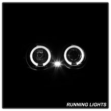 Cargar imagen en el visor de la galería, Spyder 99-01 BMW E46 3 Series 4DR Projector Headlights 1PC LED Halo (PRO-YD-BMWE46-4D-HL-AM-BSM)