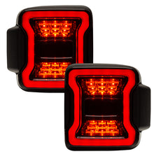 Cargar imagen en el visor de la galería, Oracle Jeep Wrangler JL Black Series LED Tail Lights SEE WARRANTY