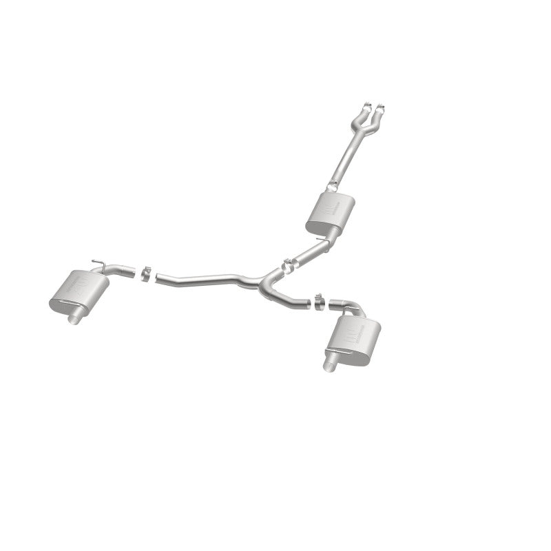 MagnaFlow Cat-Back SS Salida trasera doble dividida 2015 Dodge Charger/Chrysler 300C 3.6L V6 (usa puntas OEM)