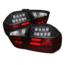 Cargar imagen en el visor de la galería, Spyder BMW E90 3-Series 06-08 4Dr LED Indicator LED Tail Lights Blk ALT-YD-BE9006-LBLED-G2-BK