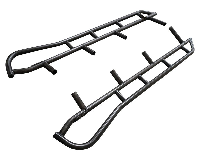 Toyota Pickup Rock Sliders 60.0 Inch Black Powdercoat without Fill Plates 84-95 Toyota Pickup Standard Cab All Pro Off Road