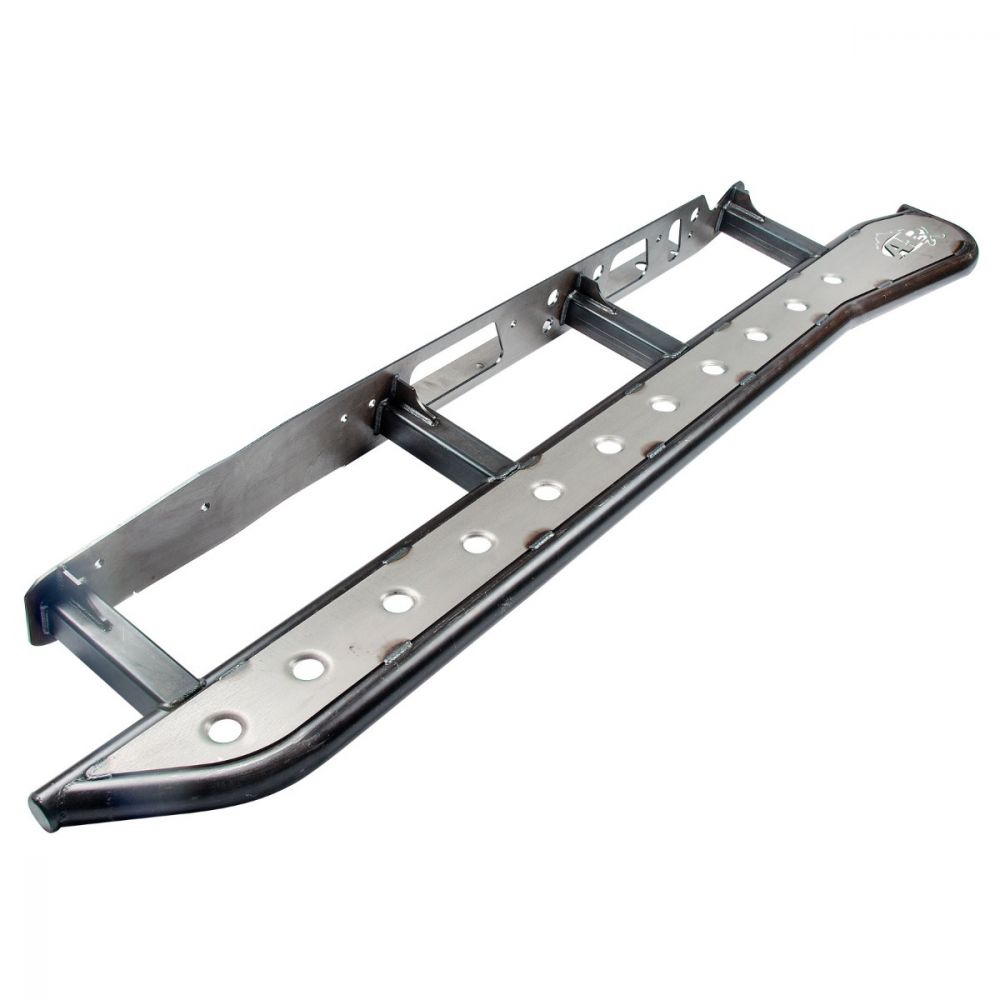 Tacoma APEX Rock Sliders Bare with Fill Plates 05-Present Toyota Tacoma Access Cab Long Bed/Double Cab Short Bed All Pro Off Road