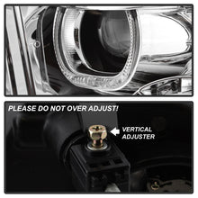 Cargar imagen en el visor de la galería, xTune Dodge Ram 2009-2014 Halo LED Projector Headlights - Chrome PRO-JH-DR09-CFB-C
