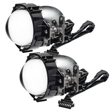 Cargar imagen en el visor de la galería, Oracle 2.5in 70mm Bi-LED 35W Retrofit Projectors (Pair) - 5500K SEE WARRANTY
