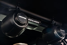 DV8 Offroad 21-22 Ford Bronco 4dr Barra de montaje de luz y altavoz trasero