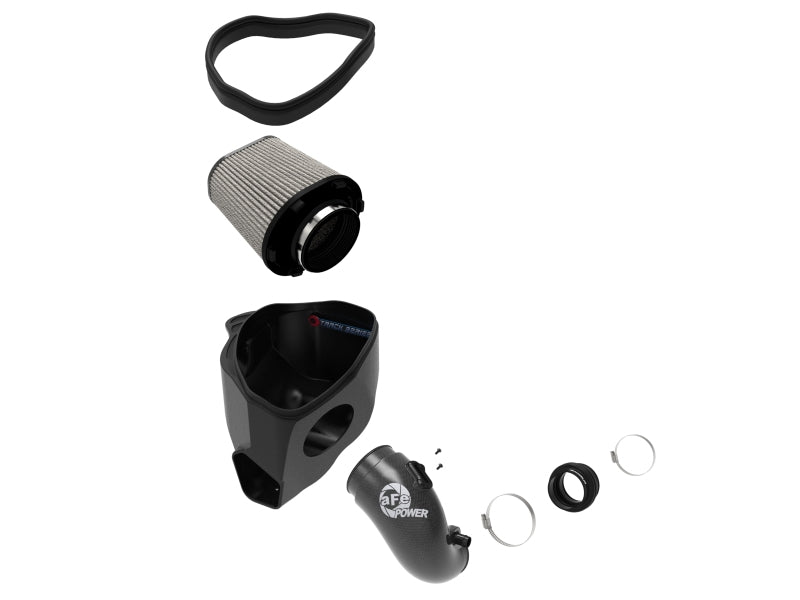 aFe 20-21 BMW Z4 M40i (G29) L6-3L (t) B58 Track Series Sistema de admisión de fibra de carbono con filtro Pro DRY S