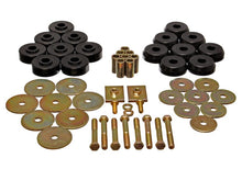 Cargar imagen en el visor de la galería, Energy Suspension Body Mount Set Exc. Cconvertible - Black