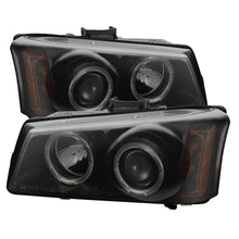 Cargar imagen en el visor de la galería, Spyder Chevy Silverado 1500/2500/3500 03-06 Projector Headlights PRO-YD-CS03-AM-BSM