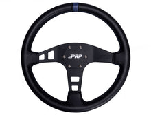 Cargar imagen en el visor de la galería, PRP Flat Leather Steering Wheel- Blue