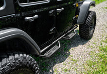 Load image into Gallery viewer, N-Fab RS Nerf Step 18-19 Jeep Wrangler JL 4DR - Full Length - Tex. Black